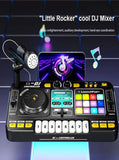Furper Little Rocker cool DJ Mixer Music Enlightenment, Promoting Auditory Development and Enhancing Hand - Eye Coordination. DJ Mixer Furper 