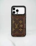 Furper Louis Vuitton iPhone 17 Pro Max Case in the classic Monogram Canvas Cases Furper 