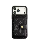 Furper Louis Vuitton iPhone 17 Pro Max Case in the classic Monogram Canvas Cases Furper Iphone 17 Pro Black 