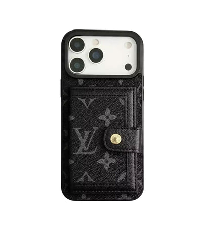 Furper Louis Vuitton iPhone 17 Pro Max Case in the classic Monogram Canvas Cases Furper Iphone 17 Pro Black 