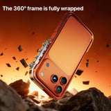 Furper Mechanical Armor Creative Metal Frame Aluminum Alloy Phone Case for iPhone 17 Pro & Max iPhone Cases Furper 