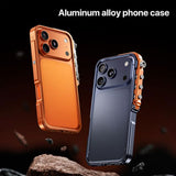 Furper Mechanical Armor Creative Metal Frame Aluminum Alloy Phone Case for iPhone 17 Pro & Max iPhone Cases Furper 