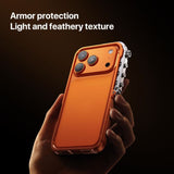 Furper Mechanical Armor Creative Metal Frame Aluminum Alloy Phone Case for iPhone 17 Pro & Max iPhone Cases Furper 