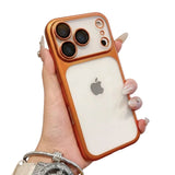 Furper Minimalist Frosted Translucent Official Phone Case for IPhone 17 Pro & Pro Max iPhone Cases Furper Orange 