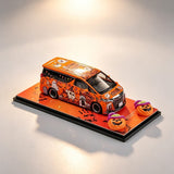 Furper Model Model 1/64 Toyota Alphard Customized Version Halloween MM64-Alphard-006 Diecast Car Toy Car Furper 