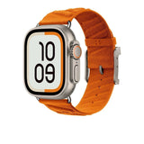 Furper Nylon Braided Nuit Single Tour Band For Apple Watch Ultra & Below 10 Series Apple Watch Band Furper Orange 