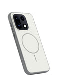 Furper Oneplus 15 Case 2-in-1 Leather Feel Matte Hard PC Soft Bumber Magnetic Anti-drop Casing Cover Phone Case Furper White 