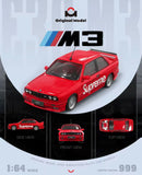 Furper Original Model 1:64 BMW E30 M3 Supreme Livery Toy Car Furper 