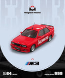 Furper Original Model 1:64 BMW E30 M3 Supreme Livery Toy Car Furper 