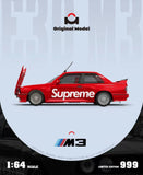 Furper Original Model 1:64 BMW E30 M3 Supreme Livery Toy Car Furper 