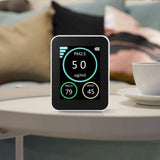 Furper PM2.5 PM1.0 PM10 Haze Particle Detector Air Quality Tester Home Office Air Quality Monitor TFT Gas Air Detector Monitor Furper 