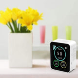 Furper PM2.5 PM1.0 PM10 Haze Particle Detector Air Quality Tester Home Office Air Quality Monitor TFT Gas Air Detector Monitor Furper 