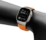 Furper Premium Strap for Apple Ultra Watch 44/45/46/49mm, Soft Silicone Sports Strap, Robust Replacement Strap with Metal Connector Silicone Apple Watch Band Furper 