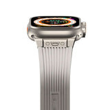 Furper Premium Strap for Apple Ultra Watch 44/45/46/49mm, Soft Silicone Sports Strap, Robust Replacement Strap with Metal Connector Silicone Apple Watch Band Furper 