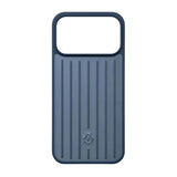 Furper RIMOWA Aluminium iPhone 17 Pro & Pro Max Case Premium Protection With Groove Design. iPhone Cases Rimowa Iphone 17 Pro Dark Blue 