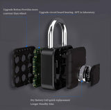 Furper Smart Padlock With Fingerprint Or Passcode Inteligentes Stainless Steel and Brass Door Types Door lock Furper 