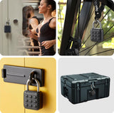 Furper Smart Padlock With Fingerprint Or Passcode Inteligentes Stainless Steel and Brass Door Types Door lock Furper 