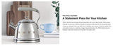 Furper SMEG 50's Retro Style Stovetop Whistling Kettle 2.3 L Water Kettle Furper 