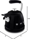 Furper SMEG 50's Retro Style Stovetop Whistling Kettle 2.3 L Water Kettle Furper 
