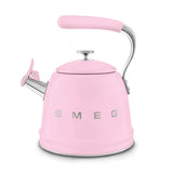 Furper SMEG 50's Retro Style Stovetop Whistling Kettle 2.3 L Water Kettle Furper Pink 