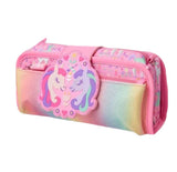 Furper Smiggle - Double Layer Pencil Case Smiggle Furper Pink Unicorn 