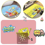 Furper Spongebob SquarePants Bath Floor Mats Diatomaceous Earth Bathroom Non-slip Mat Cartoon Shower Room Rug Super Absorbent Bath Mats Furper 