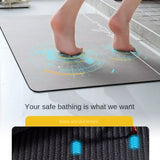 Furper Spongebob SquarePants Bath Floor Mats Diatomaceous Earth Bathroom Non-slip Mat Cartoon Shower Room Rug Super Absorbent Bath Mats Furper 