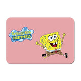 Furper Spongebob SquarePants Bath Floor Mats Diatomaceous Earth Bathroom Non-slip Mat Cartoon Shower Room Rug Super Absorbent Bath Mats Furper 