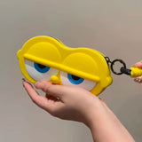 Furper SpongeBob SquarePants Sunglasses Organizer Storage Bag Sunglasses Storage Bag Furper 