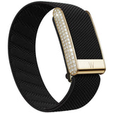 Furper Suitable for Whoop 5.0 Watch Strap Elastic Nylon Wristband with Metal Frame Adjustable Sports Band Whoop Strap Furper Black 