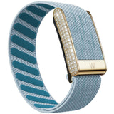 Furper Suitable for Whoop 5.0 Watch Strap Elastic Nylon Wristband with Metal Frame Adjustable Sports Band Whoop Strap Furper Blue 