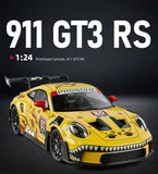 Furper Supercar 911 GT3 RS Alloy Car Model Boy Racing Car Model Car Furper 