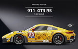 Furper Supercar 911 GT3 RS Alloy Car Model Boy Racing Car Model Car Furper 
