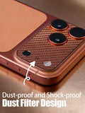 Furper Ultra-Thin Metal Nickel Sheet Hollow Phone Lens Protective Film, Compatible With Iphone 17 Pro/ 17 Pro Max Lens Protector Glass Furper 