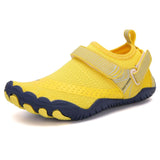 Furper Unisex Kids Water Shoes Barefoot Quick Dry Aqua Sports Shoes Boys Girls Shoes Furper 24 Yellow 