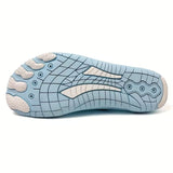 Furper Water Aqua Barefoot Beach Shoes for Surfing and Yoga Unisex- Anti-Slip Summer Beach, Yoga, Dance & Swimming Shoes with Geometric Design, White, Water Sports Shoes Shoes Furper 