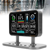 Furper Wifi 13 in 1 Air Quality Monitor Meter TVOC HCHO PM2.5 PM1.0 PM10 Temperature and Humidity Carbon Dioxide Detector Air Quality Monitor Furper 