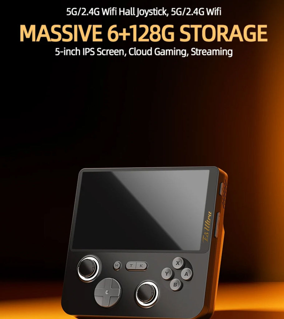 GAMEMT E5 Ultra Handheld Gaming Console with Hall-Effect Joystick 5 ...