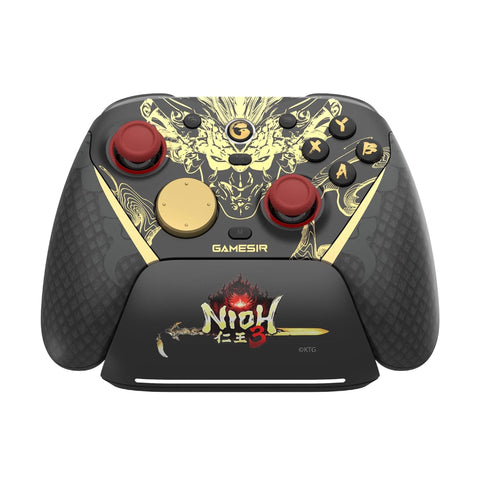 GameSir G7 Pro 8K PC Wireless Controller, Nioh 3 – 8000Hz Polling Rate Wired & 2.4G, TMR Joysticks Anti-Stick Drift, Hall Effect Analog Triggers Wireless Controller Gamesir 
