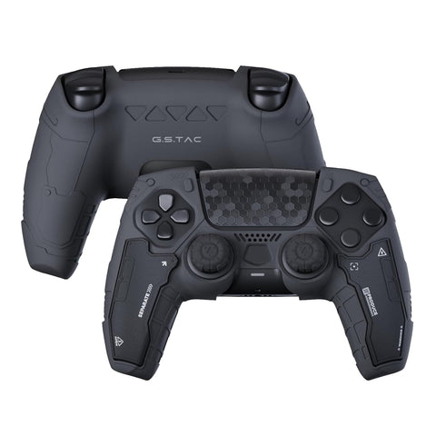 GeekShare G.S.TAC Tactical PS5 Controller Skin Set Anti-Slip Silicone Protective Cover Skin Case for PS5 Wireless Controller with 2 Thumb Grip Caps and 2 Stickers - for Black Myth: Wukong Controller Skin Set GeekShare 