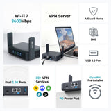 GL.iNet Slate 7 (GL-BE3600) Dual-band Wi-Fi 7 Travel Router Router GL.iNet 
