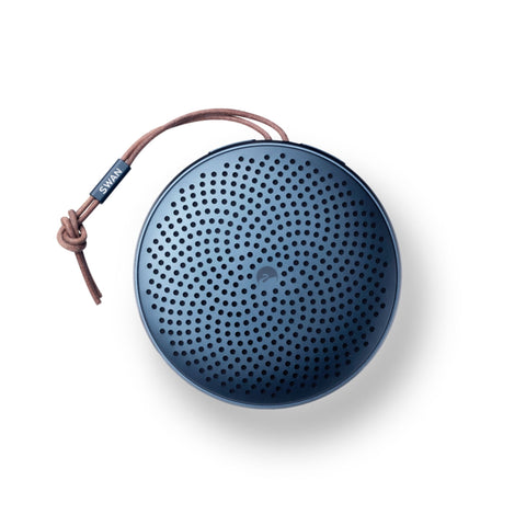 HiVi SWAN E1 Portable Bluetooth Speaker Portable Mini Audio Device with Deep Bass Speakers HiVi Blue 