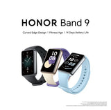 HONOR Band 9 Band 1.57'' Large Screen Curved Edge Design (Global Version) smart band Honor 