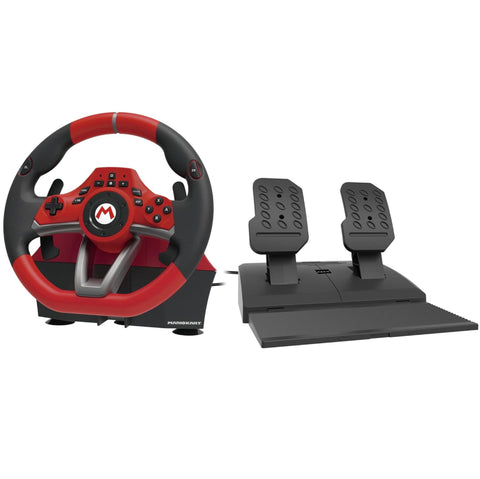 Hori Mario Kart Racing Wheel Pro Deluxe With Pedals For Nintendo Switch Game Racing Steering Wheel Pedal Hori 