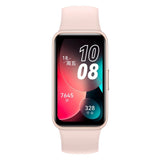 Huawei Band 8 Smartband, Ultra-Thin Design, 2 Weeks Long Duration, TruSleepTM 3.0, Quick Message responses, Compatible with iOS and Android smartband HUAWEI Pink 