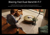 HUAWEI WiFi Mesh X3 Pro, Glowing and Fast Whole-Home Wi-Fi Coverage | 3.6 Gbps Dual-Band Wi-Fi 7 Wireless Router HUAWEI 