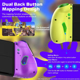 IINE Neptune Switch Controller, ALPS Joysticks Wireless Controller for Switch/Lite/OLED, Switch Gamepad Controller With Turbo/Macro/Wake-up/Screenshot/Dual Vibration/Motion/RGB Lights Wireless Game Controller IINE 