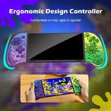 IINE Neptune Switch Controller, ALPS Joysticks Wireless Controller for Switch/Lite/OLED, Switch Gamepad Controller With Turbo/Macro/Wake-up/Screenshot/Dual Vibration/Motion/RGB Lights Wireless Game Controller IINE 
