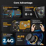 IINE Ungrade Wireless Mouse-Pad Controller for PS4/PS5/PC Keyboard Mouse Converter IINE 