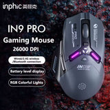 Inphic IN9PRO WIth PAW3395 Sensor Wireless Gaming Mouse Wired Mechanical Esports Gaming Macro Laptop Mouse with 8K Receiver Gaming Mouse Inphic 